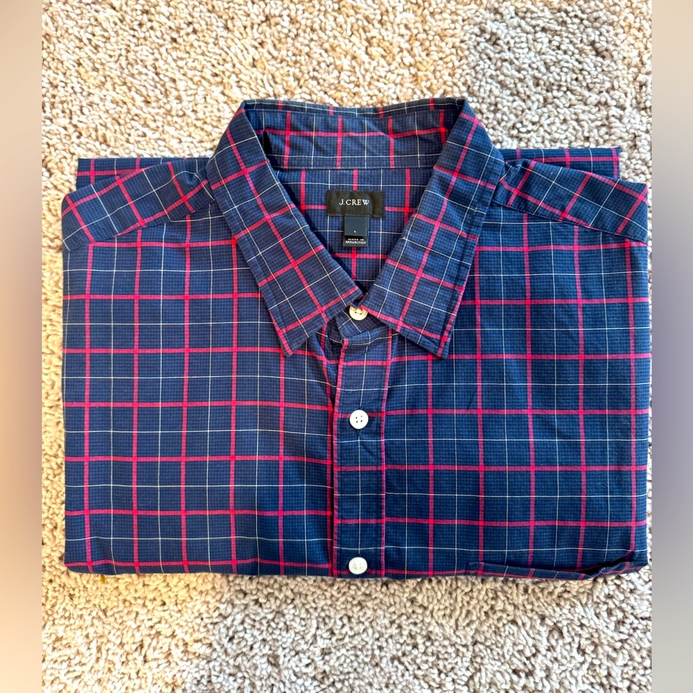 J crew button up